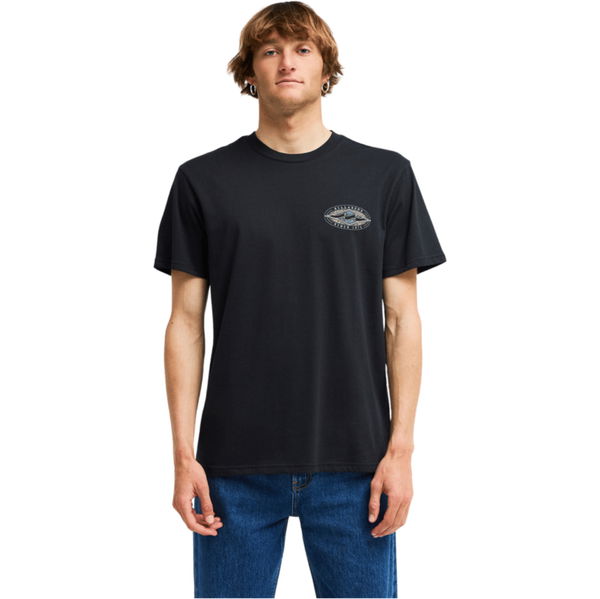 2026 Billabong Mens Diamond Vision T-Shirt EBYZT00619 - Black